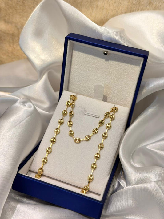Cadena tejido Gucci 60 CM 18K