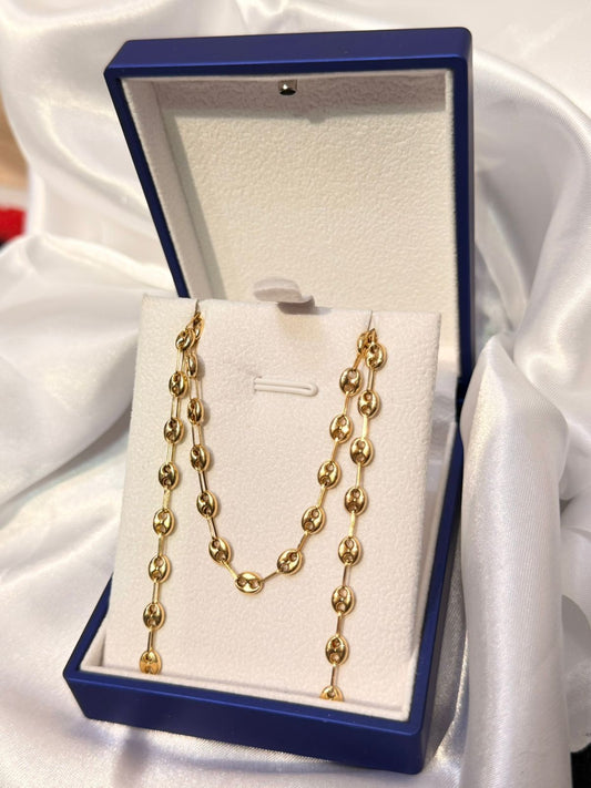 Cadena tejido Gucci en oro de 18 quilates nacional de 50 cm